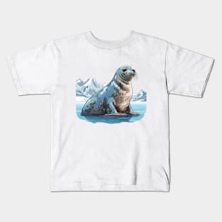 Leopard Seal Kids T-Shirt